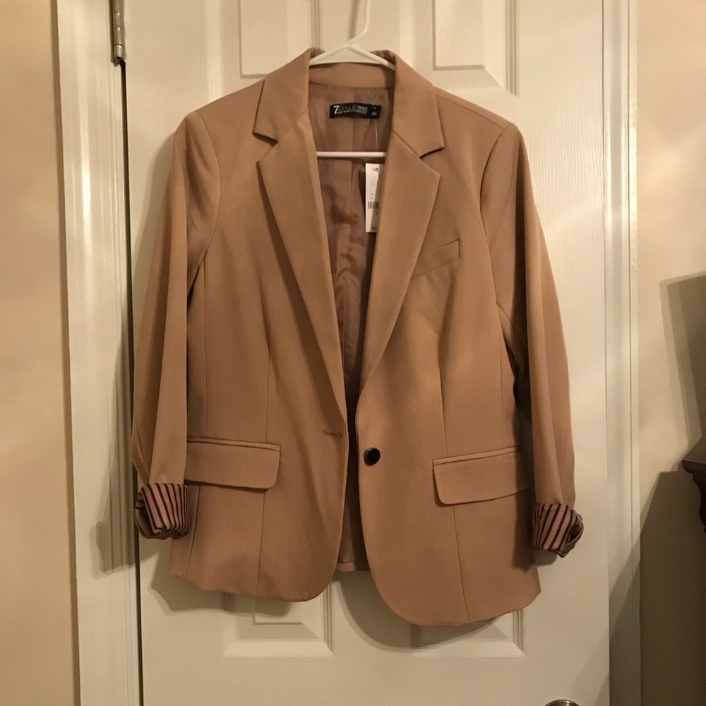 Tan blazer